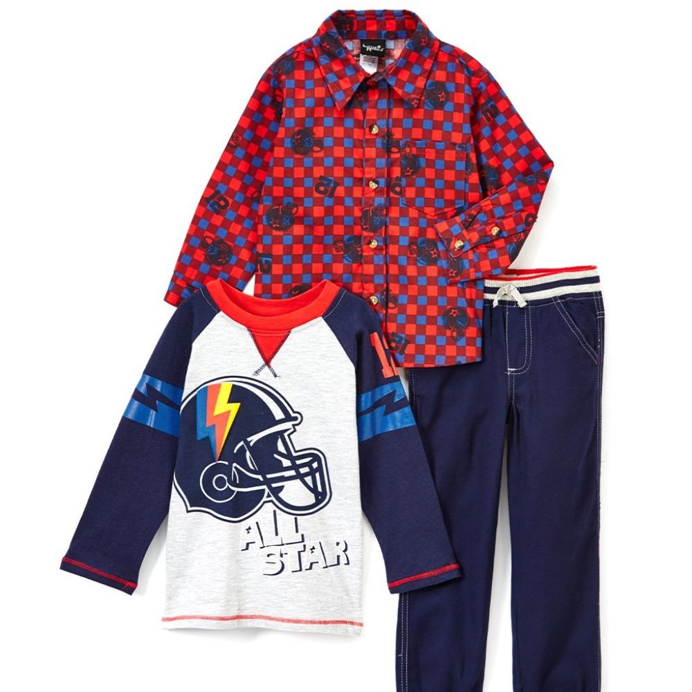 NWT 3 piece boys All Star pants set